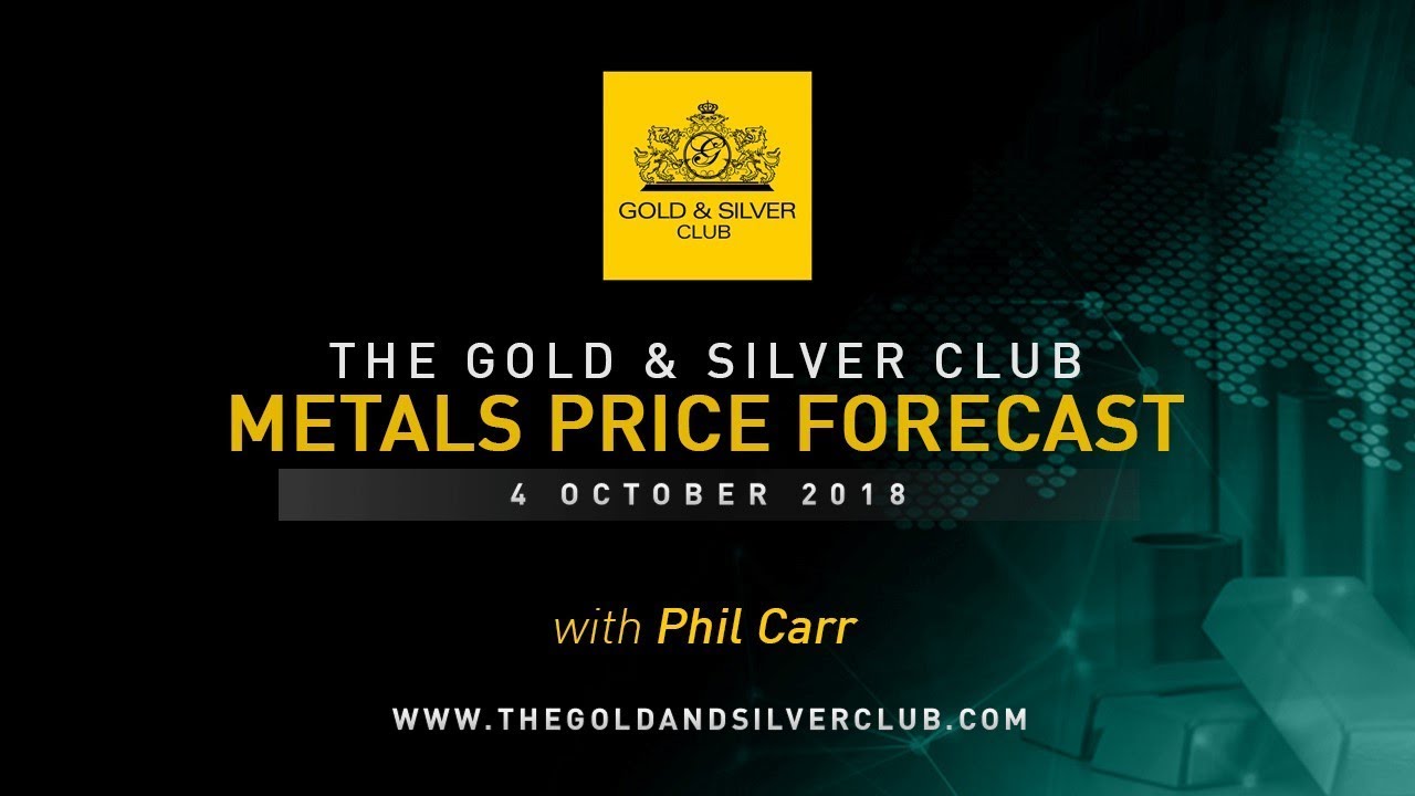 METALS PRICE FORECAST: October 4, 2018 – Will Silver Outperform Gold As Interest Rates Rise?