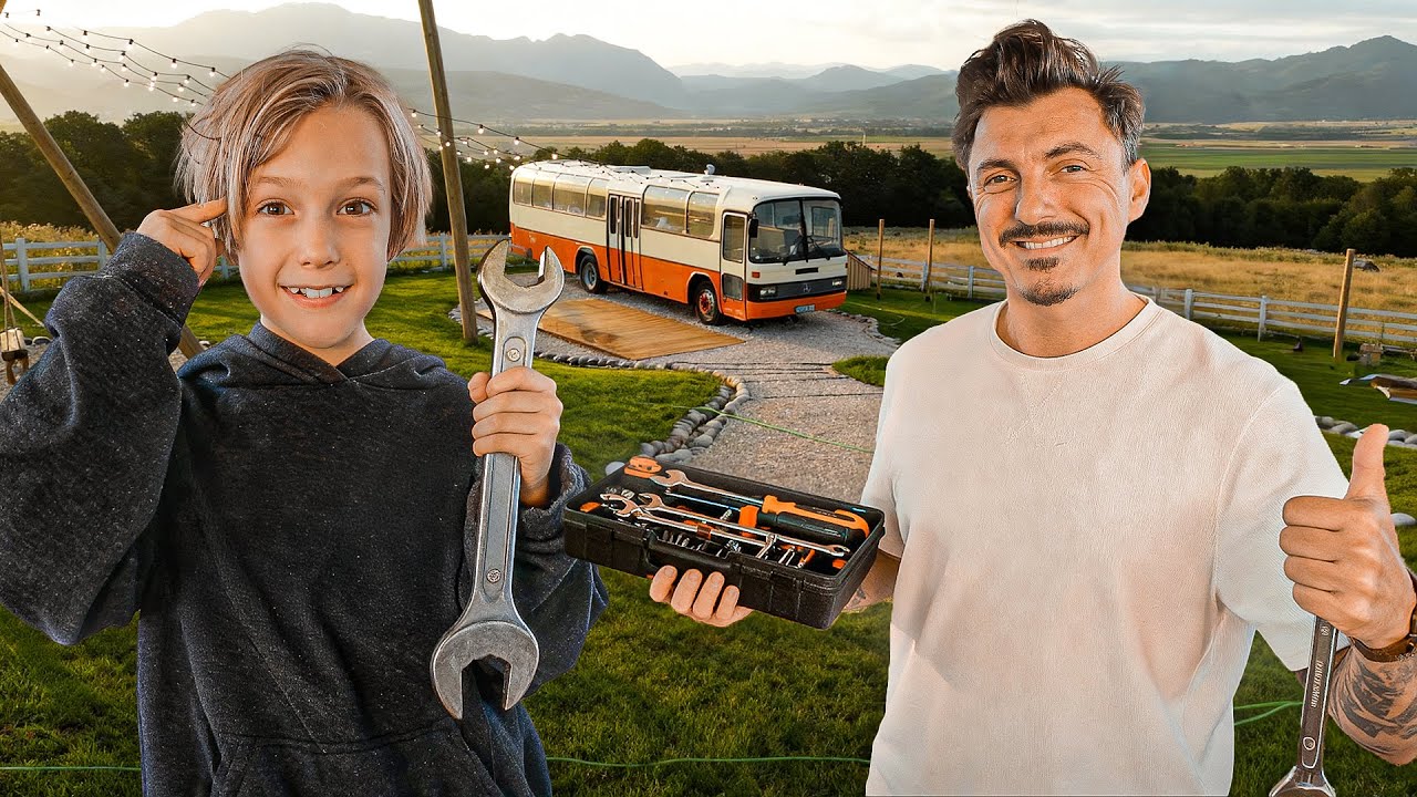 🧔🏻&zwj;♂️👦🏼 La 8 ani a inceput munca! &bull; ZIUA Tată - Fiu