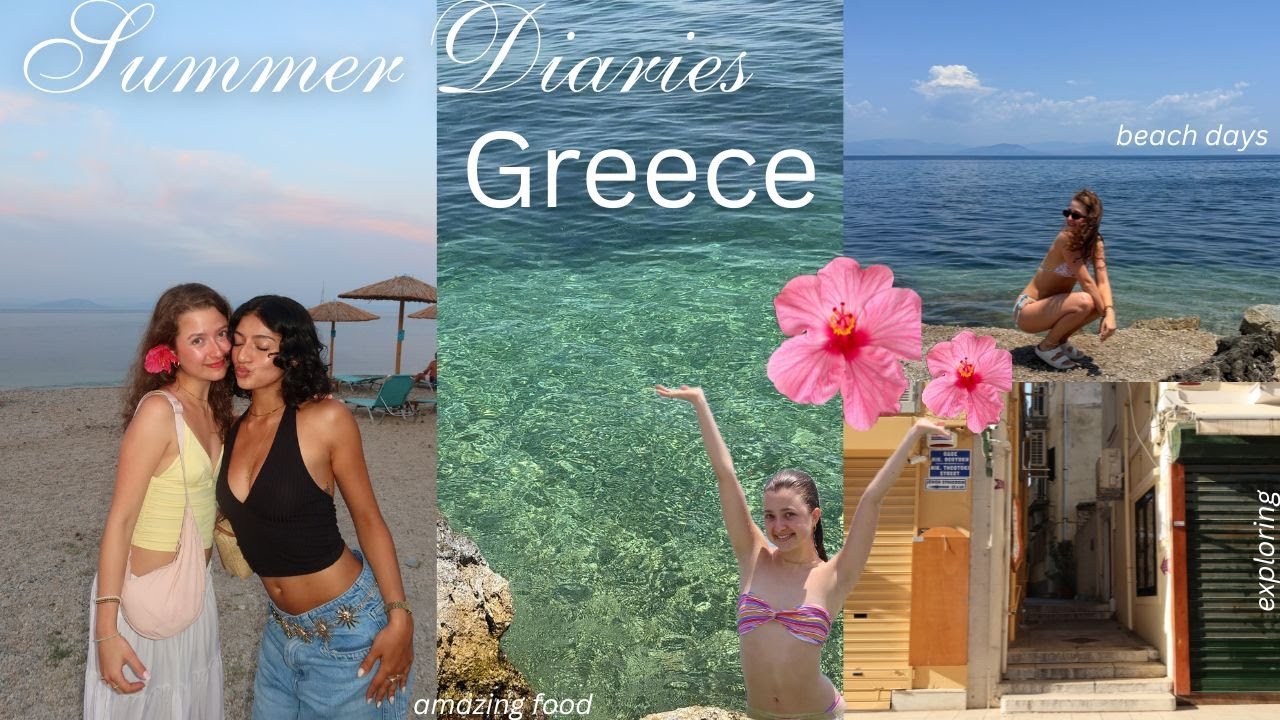 Summer Diaries, Greece 🌺🐠🌊{beach days, eating good food, exploring, relaxing} 🇬🇷
