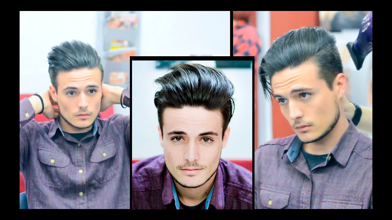 Mens Hair: Modern Slick Back - Faded Undercut | Haircut and Style
