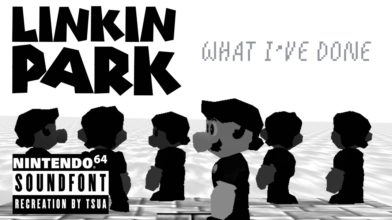 Linkin Park - What I've Done but it's in the Mario 64 Soundfont