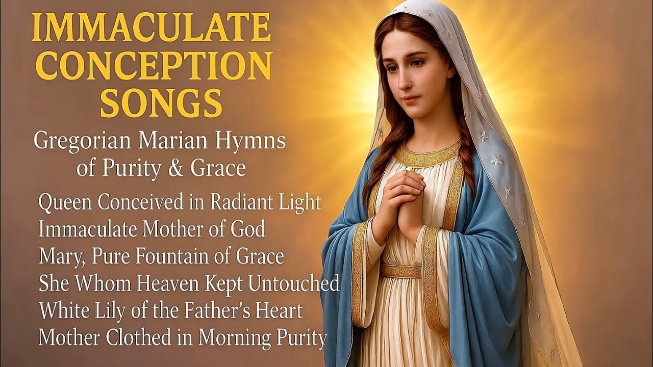 Immaculate Conception Songs &bull; Marian Hymns of Purity & Grace | 6 Sacred Catholic Prayer Songs