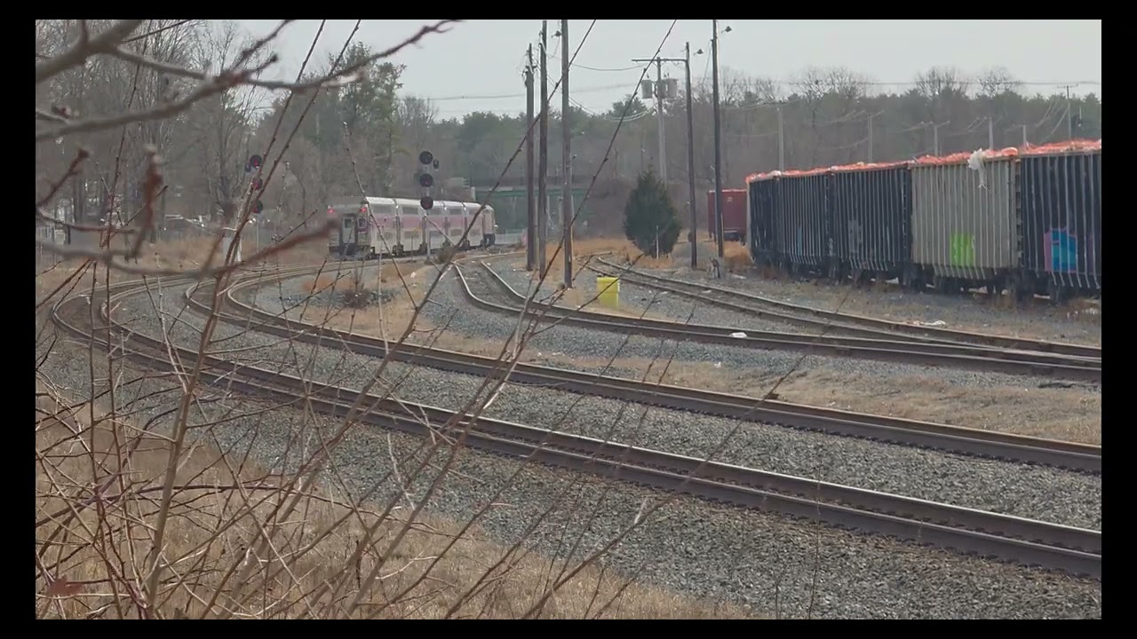 MBTA St Patrick Parade Trains In Middleboro