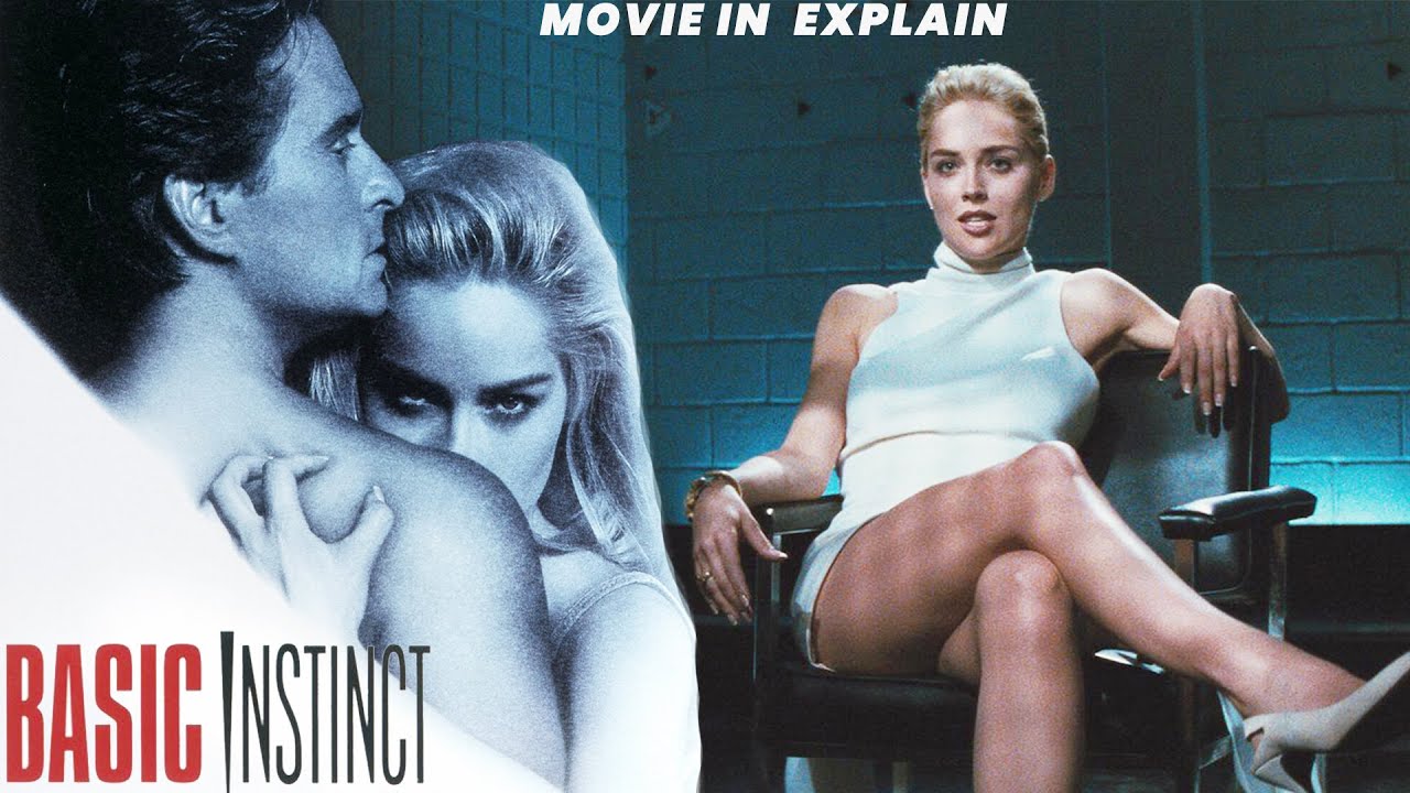 Basic Instinct 1992 Explain in Hindi/Urdu | Detective Fall For Her Own Suspect | Hollywood Explain