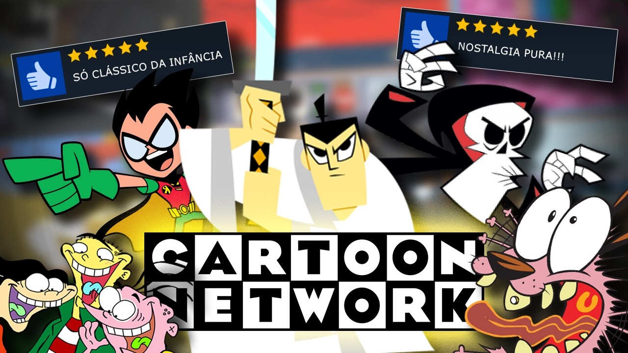 RELEMBRANDO OS JOGOS CLÁSSICOS da CARTOON NETWORK