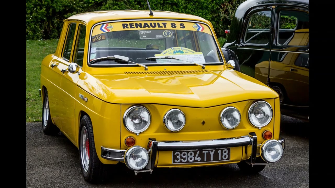 Auto Renault 8 vintage  Ve2 JGP