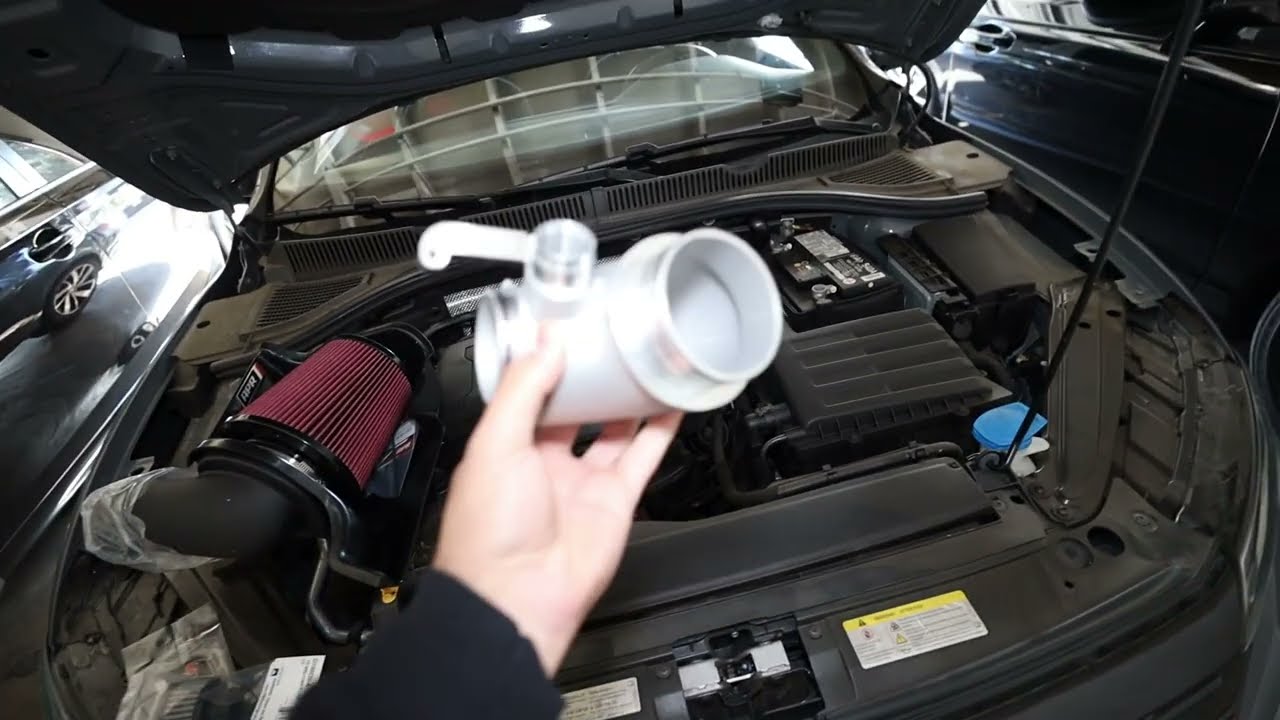 Mk7 Gli cts turbo inlet pipe install!