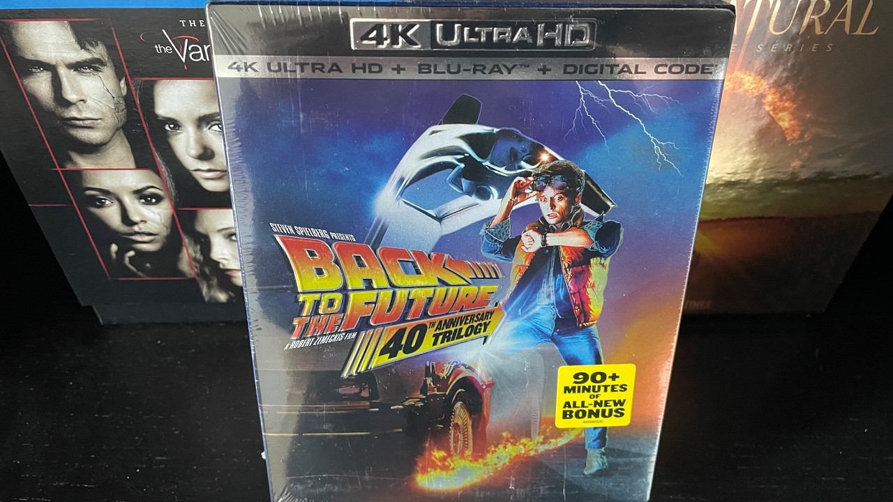 Back to the Future Collection 4K Ultra HD Blu-ray Unboxing
