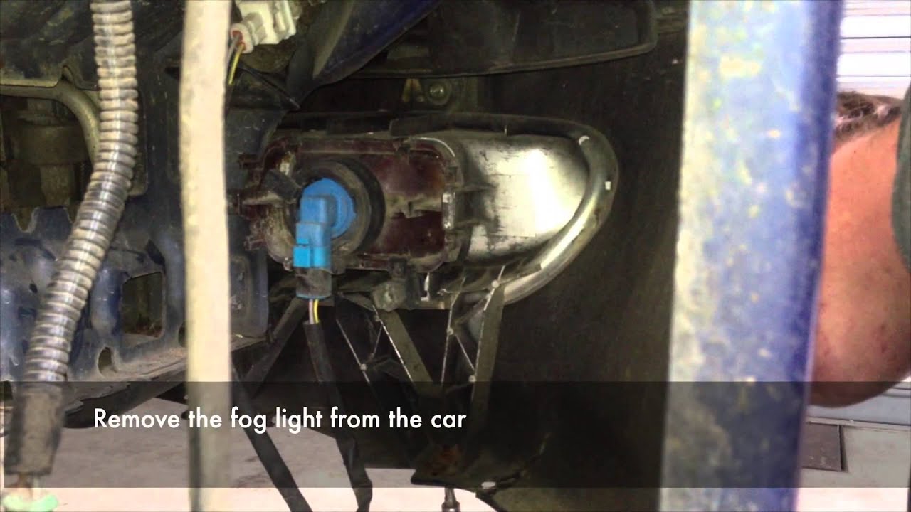 Peugot 406 Front Bumper, Headlight and Wing Removal