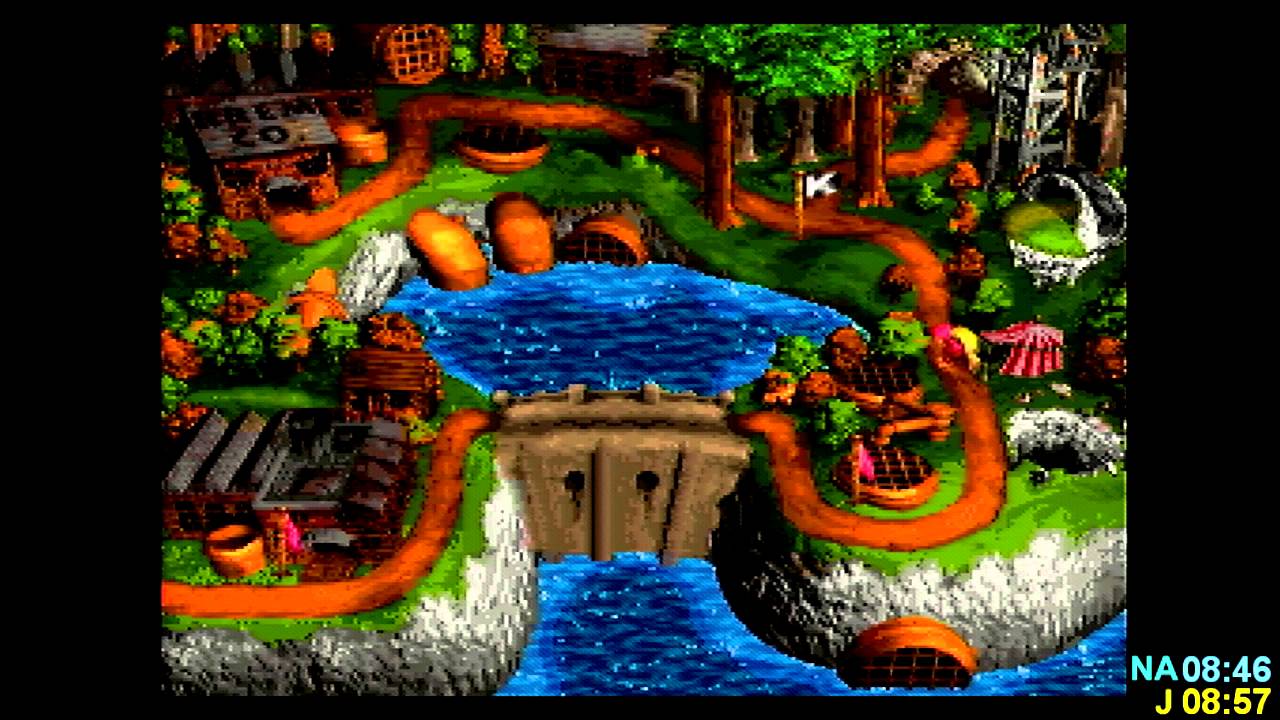 スーパードンキーコング3 RTA in 49:22 / DKC3 Any% in 49:11