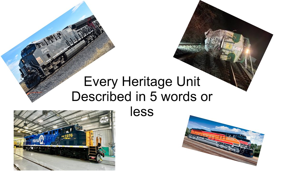 Every Heritage Unit Described in 5 Words or Less (Except 1995)
