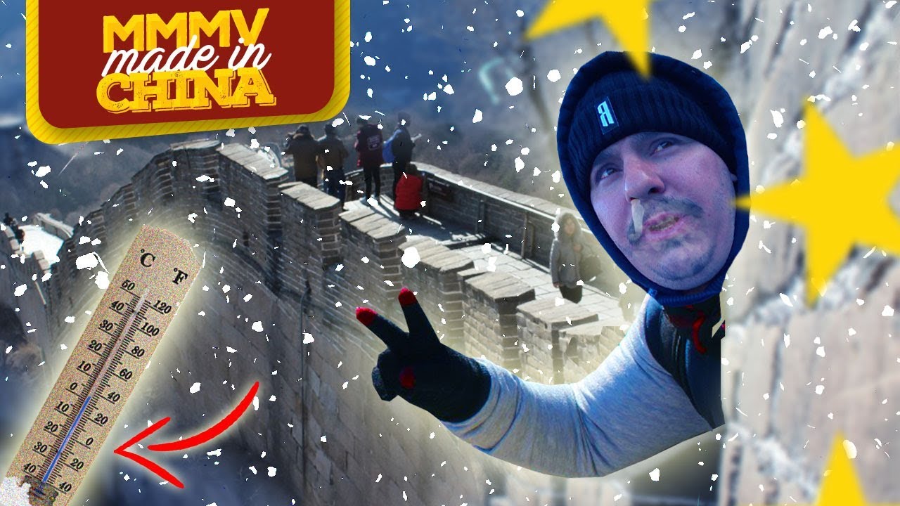 FRIO CONGELANTE NA MURALHA DA CHINA !