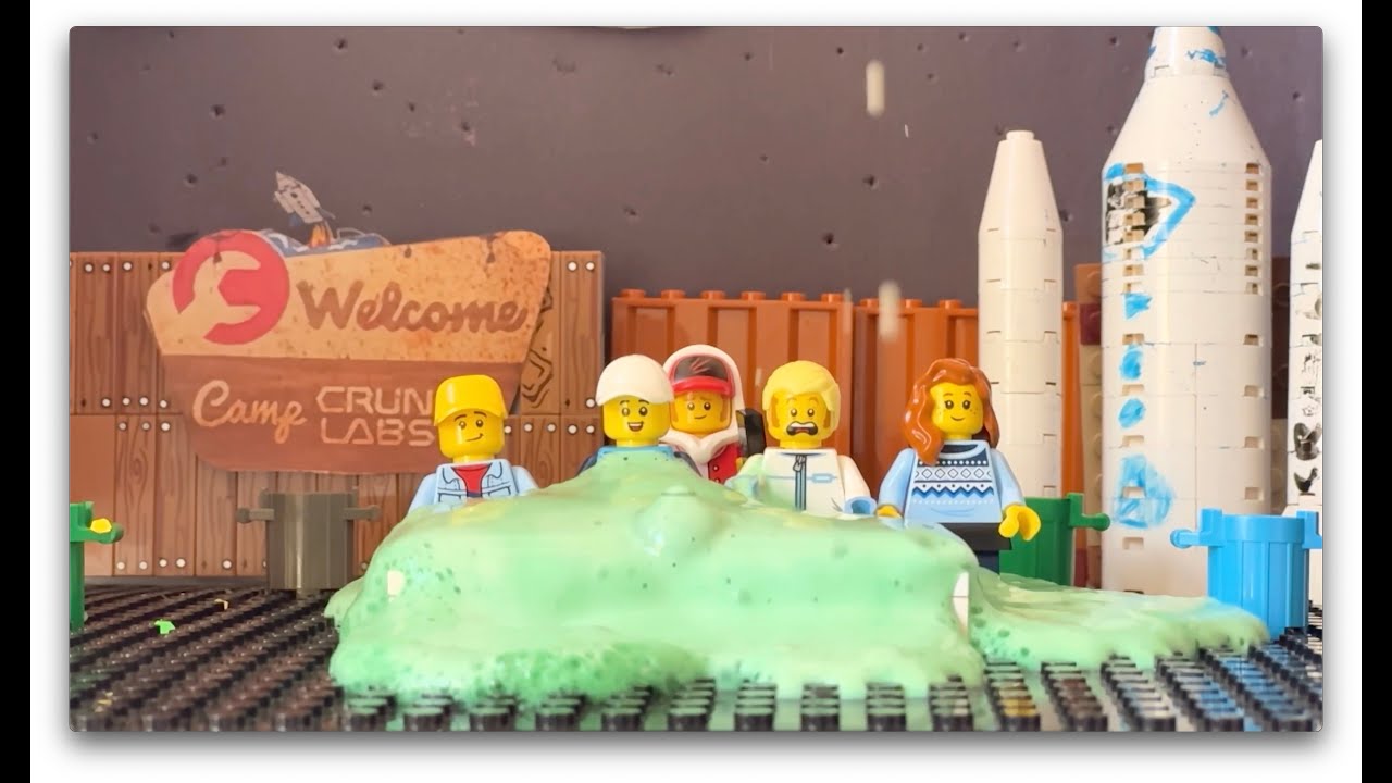 Lego Mark Rober Camp Crunch Labs - Elephant Toothpaste!