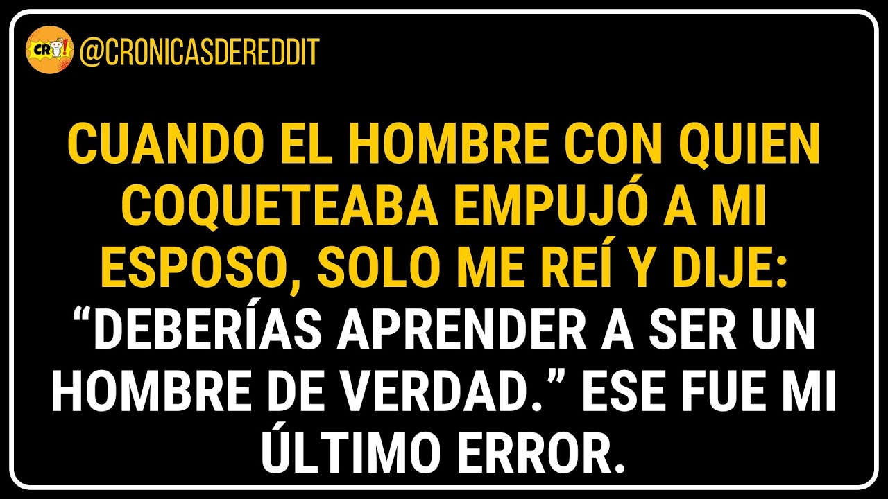GRITÉ de EMOCIÓN cuando mi AMANTE empujó a mi ESPOSO… treinta segundos después, estaba en SHOCK. 😨