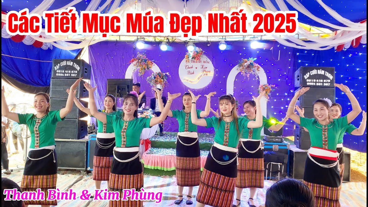 C&aacute;c tiết mục m&uacute;a đẹp nhất 2025 tại Thanh Đ&agrave;o - lễ th&agrave;nh h&ocirc;n Thanh B&igrave;nh v&agrave; Kim Ph&ugrave;ng | T&oacute;c Long Hạnh