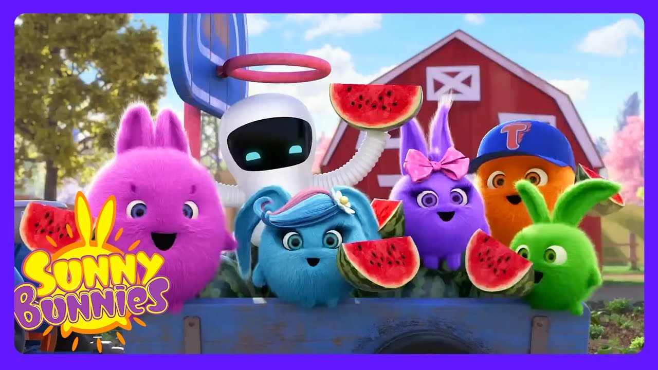 Sunny Bunnies - The Great Watermelon Game | WildBrain Zoo