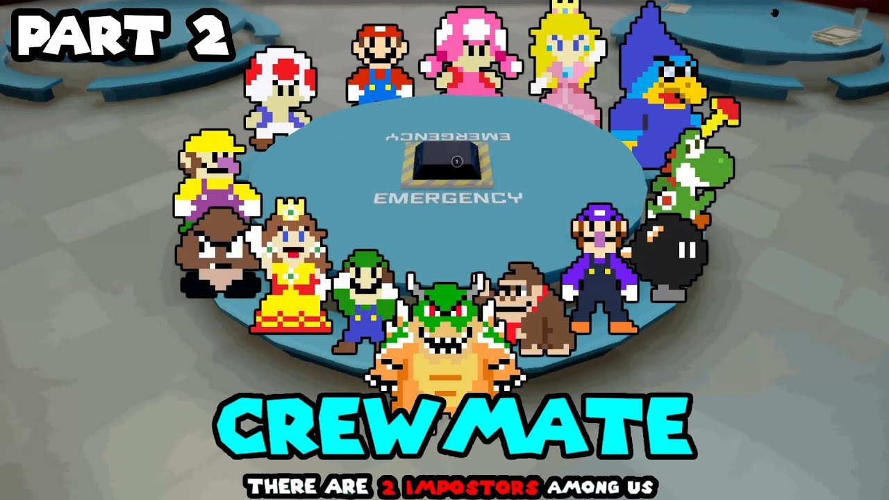 Among Us With Super Mario Bros Characters Season 3 Episode 02 (Two Impostor Version)