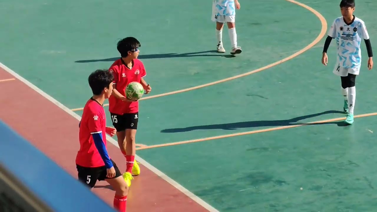 U14荃灣精英足球賽 黃大仙 對 元朗（上半場）10/1/2026（🔴9️⃣孫煒綸）
