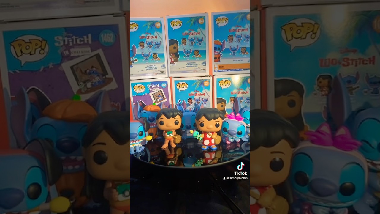Unboxing Disney Lilo And Stitch Funko Pop Collection #disney#disneystitch#stitch#lilo#unboxing#unbox