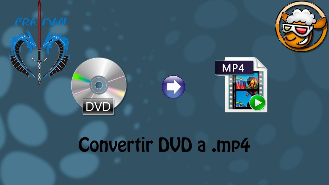Convertir DVD a un archivo .mp4 [LINK MEGA]