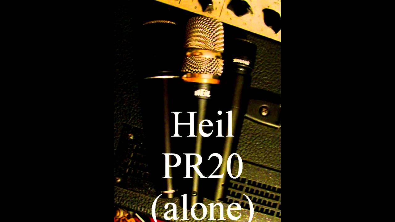 Shure SM57, Heil PR20, Beyerdynamic M200 - HD METAL TEST