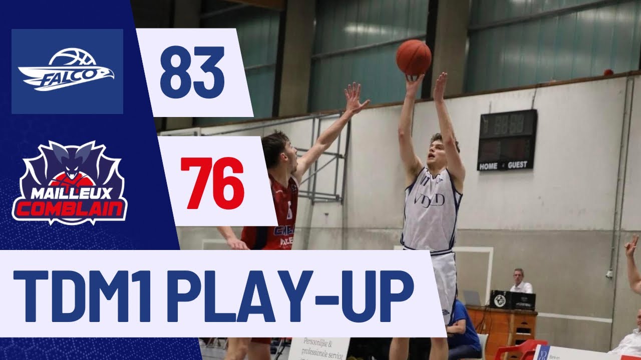 TDM1: BBC Falco Gent vs Mailleux Comblain: 83-76 (Play-Ups)