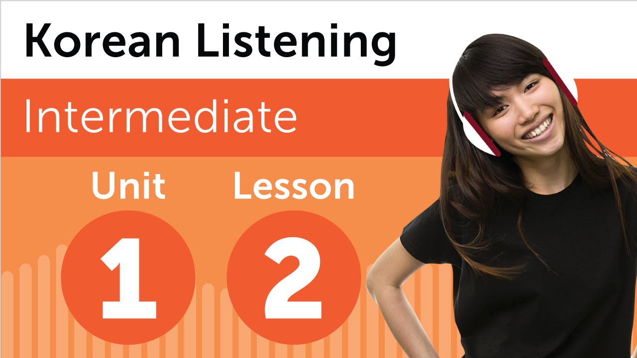Korean Listening Practice - Reserving a Room in Korean