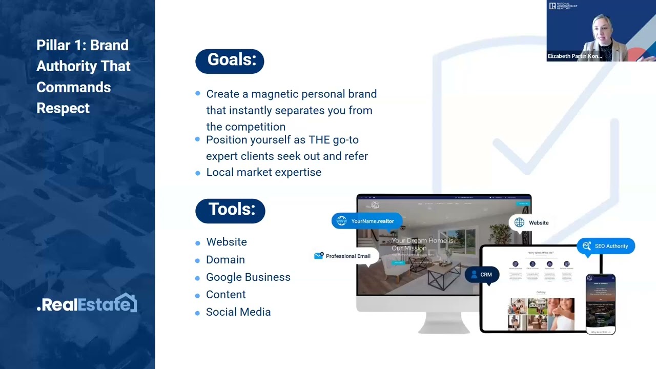 Digital Domination: 5 Pillars to Build an Unstoppable Real Estate Brand | RE Technology Webinar