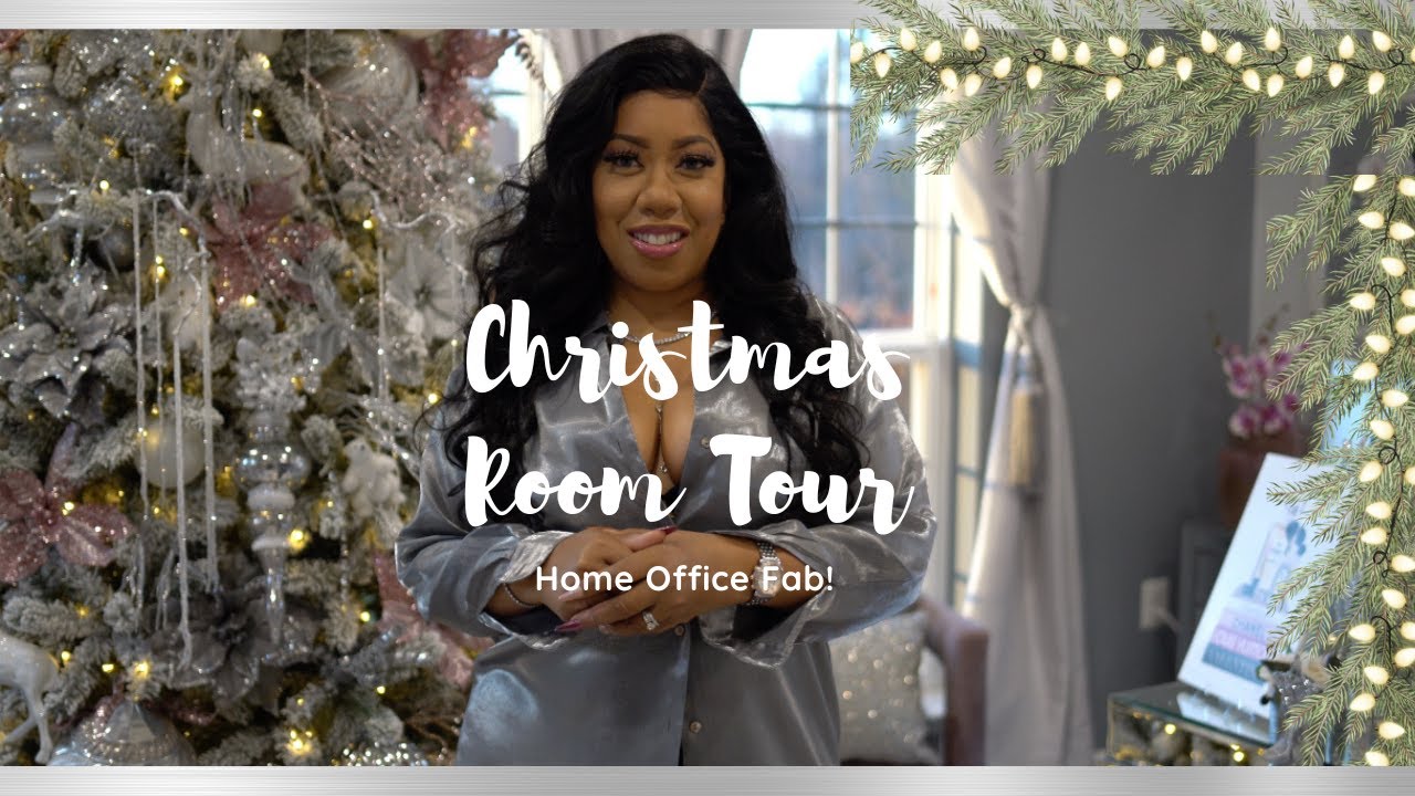 Christmas Room Tour | Road to Christmas | Home Office Edition | Mrs Joy Clary