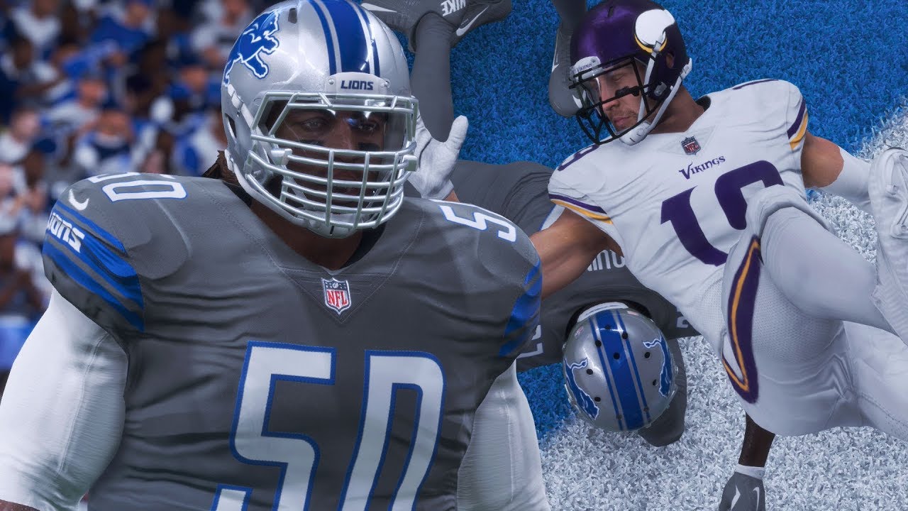 Madden 18 Career Mode - Chubby Neckbones 1st INT!? FORCING FUMBLES! New Position For Chubby?!?