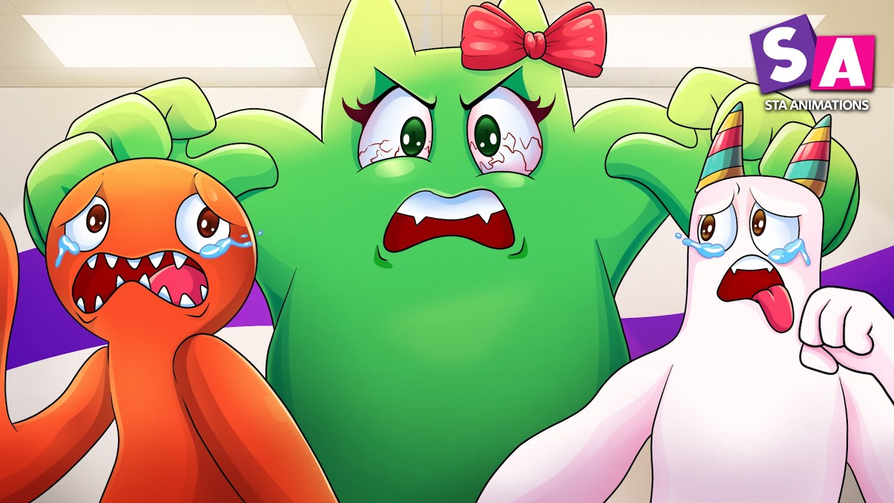 GARTEN of BANBAN, but the ROLES are REVERSED?! (Cartoon Animation)