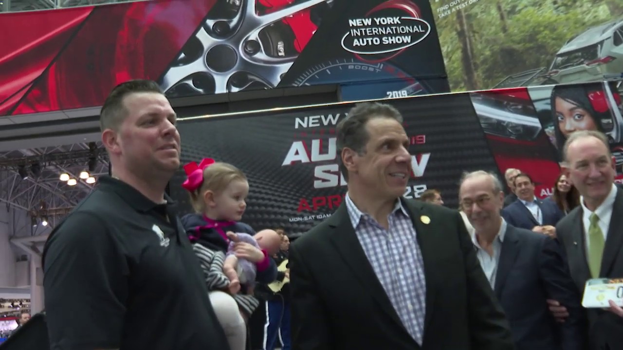 Governor Cuomo Attends the New York International Auto Show at Javits Center