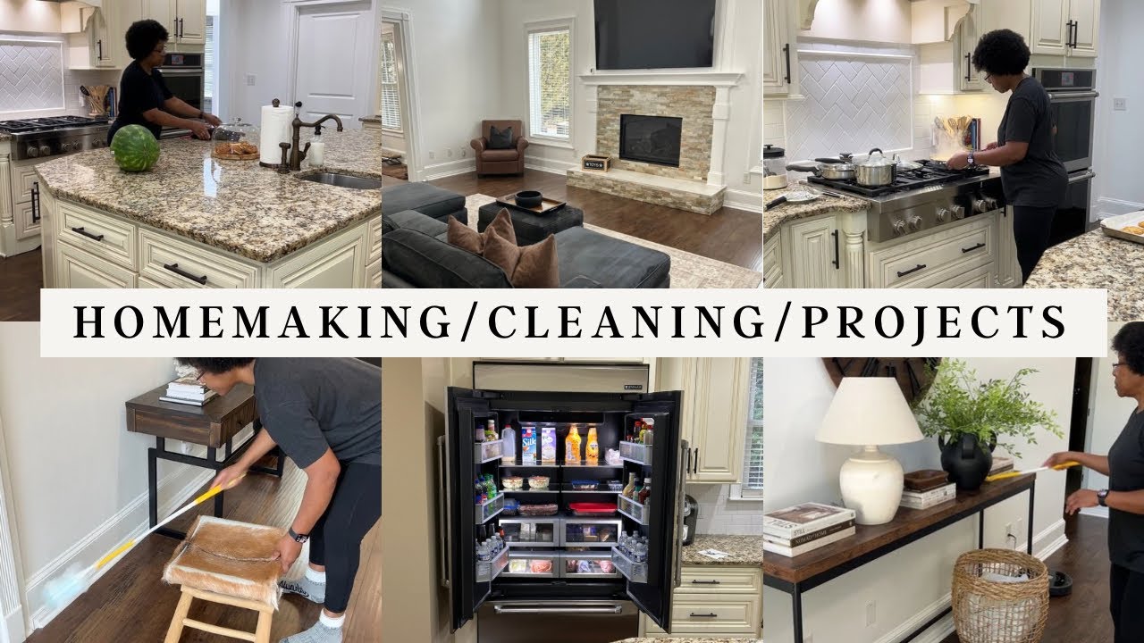 HOMEMAKING | CLEANING & COOKING MOTIVATION | HOME PROJECTS | DYSON VACUUM CLEANING #homemaking