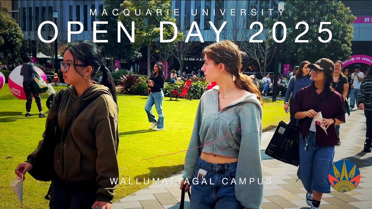 Explore Your Future | Macquarie University OPEN DAY Campus Tour 2025 #MQUNI