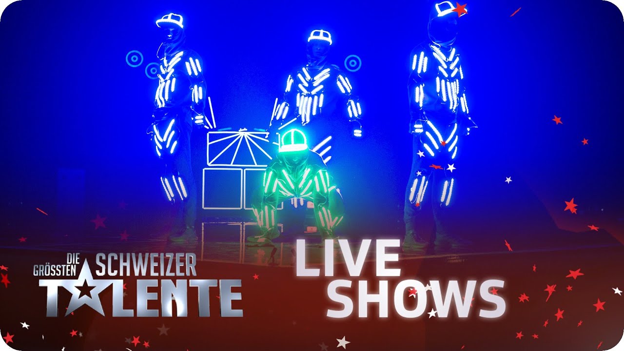 The Blackouts zeigen LED-Performance - 1. Halbfinale | DGST | SRF