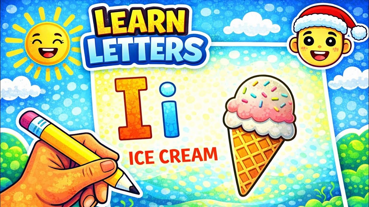 Learn to draw a cute ice cream step by step with easy shapes and colors. 🍦🎨