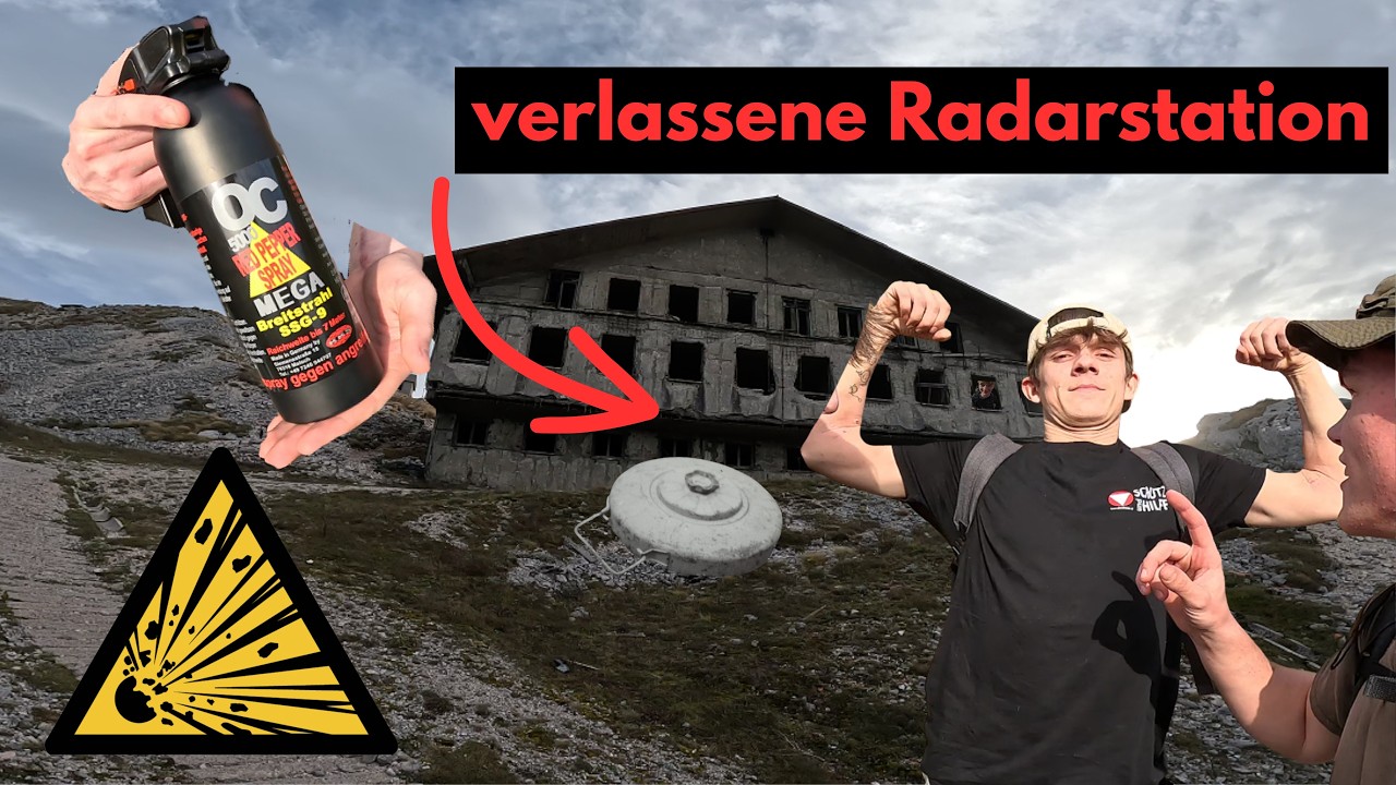 Mit BÄRENSPRAY durch aktives MINENGEBIET🪖. Übernachtung in LP auf 1700 METERN?!😶‍🌫️