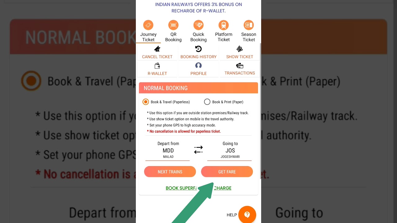 Mobile se Mumbai local train ticket book Karen UTS App se local train ticket book Karen