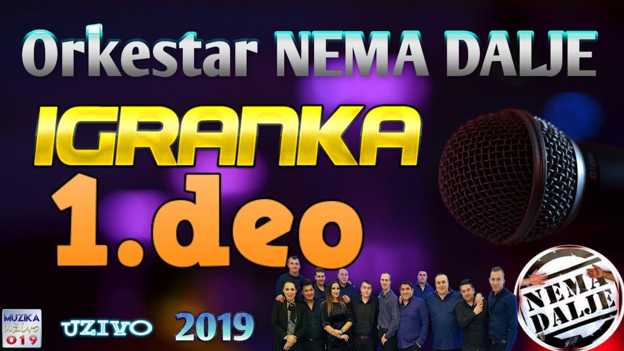 Orkestar NEMA DALJE - Igranka 2019 1.deo UZIVO // MuzikaUzivo019