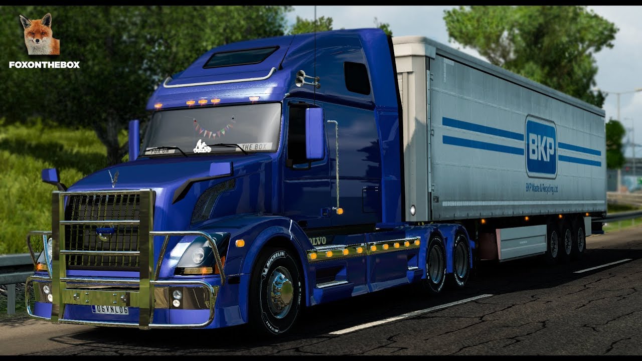 Volvo VNL 670 v1.5.3 | Euro Truck Simulator 2 (ETS2 1.28 Mod)