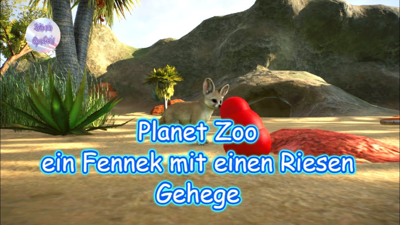 Planet Zoo#20 ein Fennek mit einen Riesen Gehege im Kleintier Park gameplay German