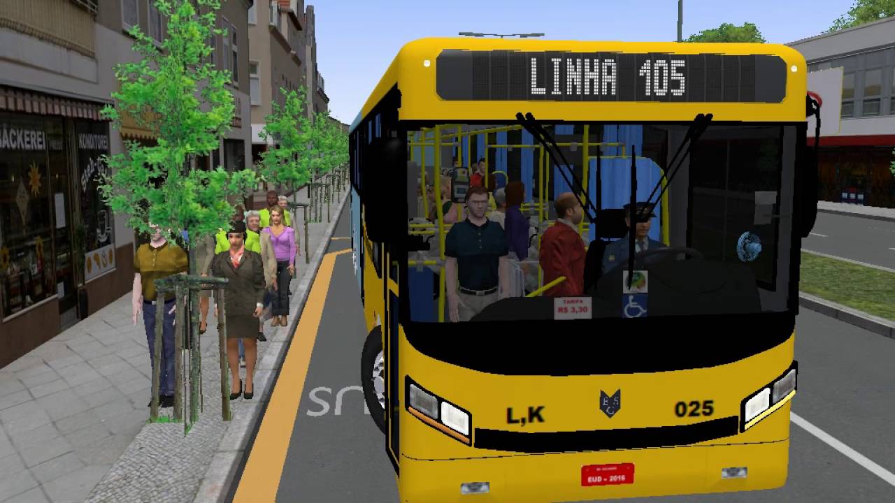 OMSI 2 - Mapa Estrela Dalva linha 105 Triton scania e vw 2016 (*G27 +DOWNLOAD)