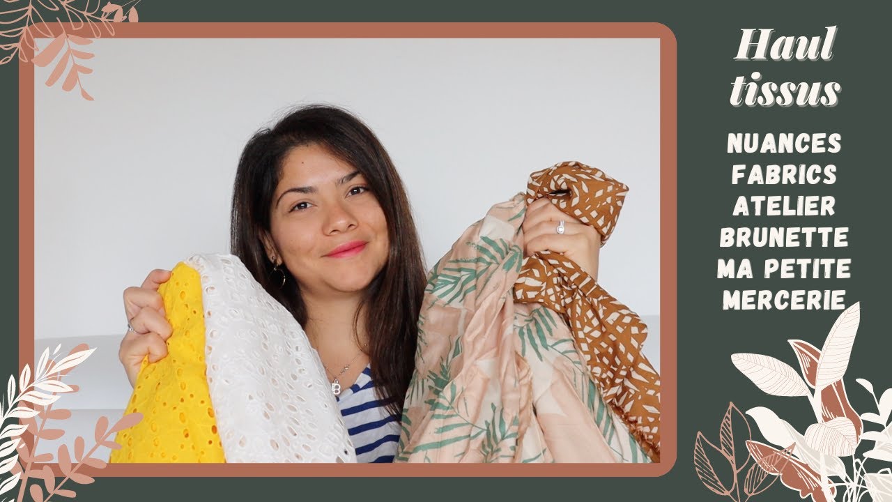 Haul Couture #19 - Atelier Brunette, Nuances Fabrics, Ma Petite Mercerie et LCSP