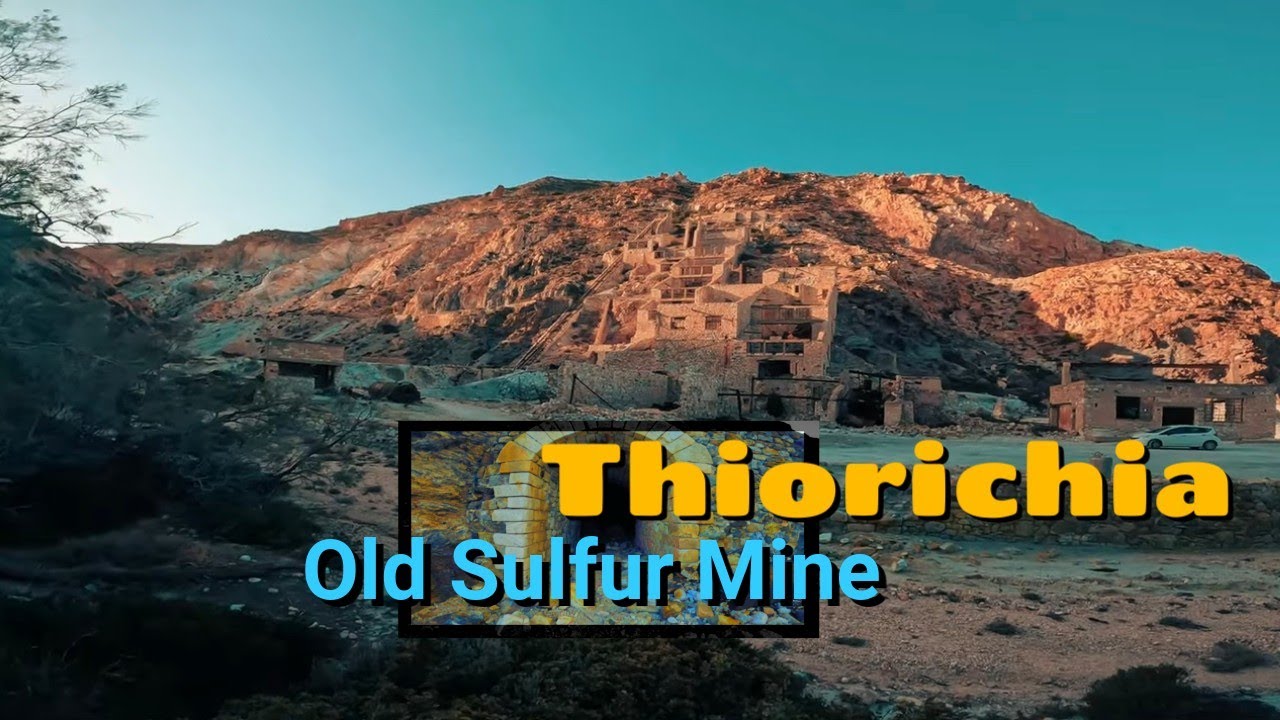 Thiorichia Beach (Old Sulfur Mines) - Milos, Greece