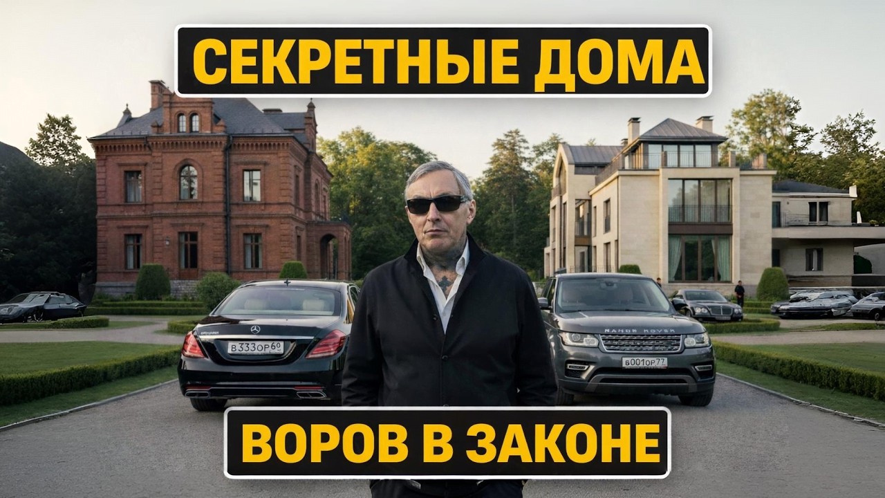СЕКРЕТНЫЕ ДОМА ВОРОВ В ЗАКОНЕ