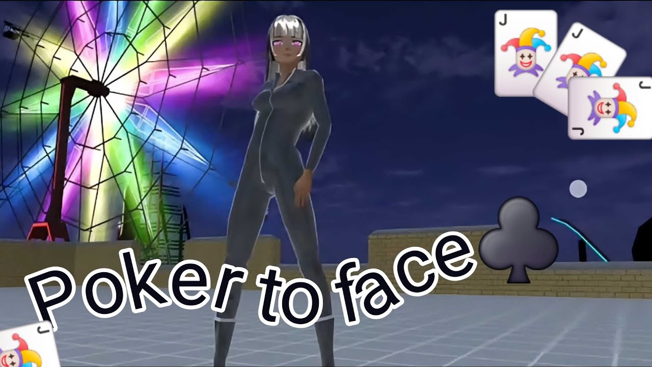 🎰Lady Gaga -Poker Face - ( versión)Sakura school simulador💗🎀🎲🎱