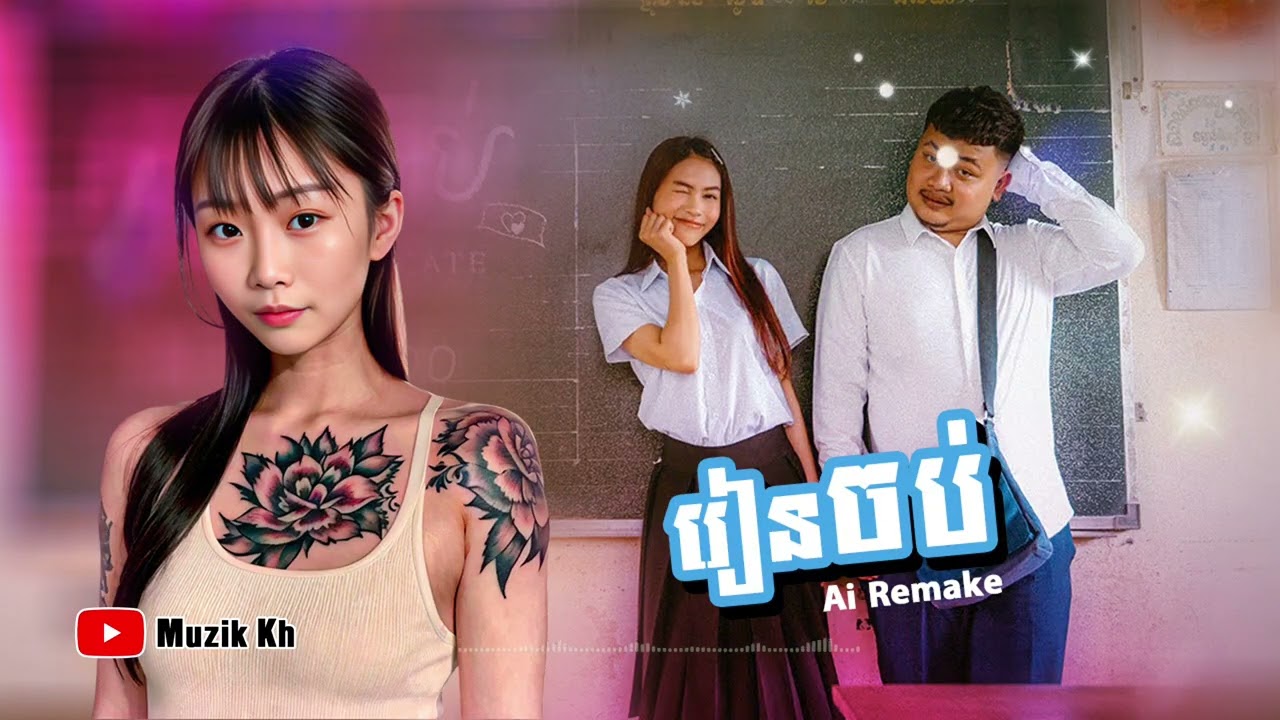 រៀនចប់​ - All3rgy & Chan Sreykhouch | Ai Remake #khmersong #khmerhiphop