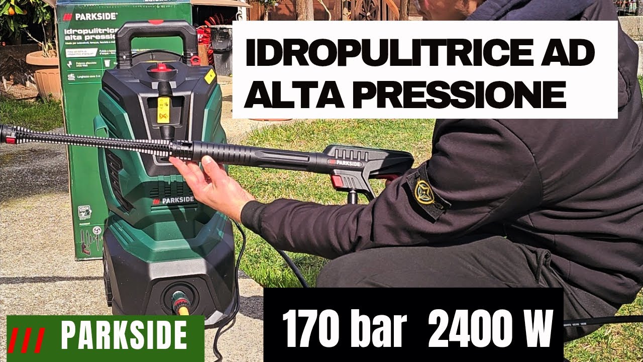 Idropulitrice ad Alta PRESSIONE Parkside lid