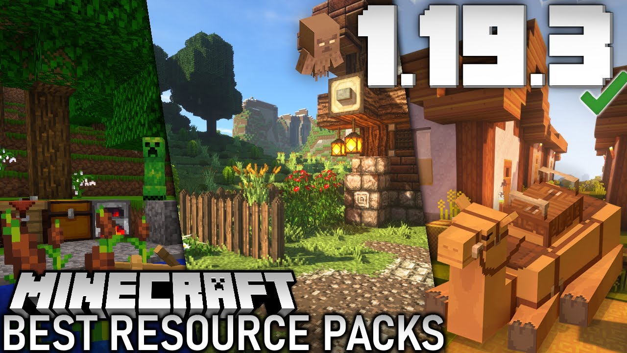 TOP 10 Best Texture Packs for 1.19.3 🥇