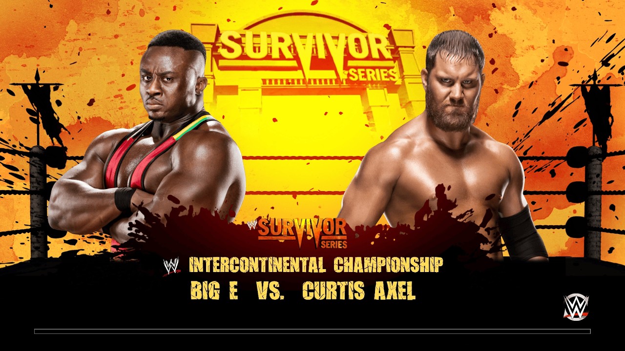 Big E vs Curtis Axel Intercontinental Championship Match SS 2013 | Fantasy Booking